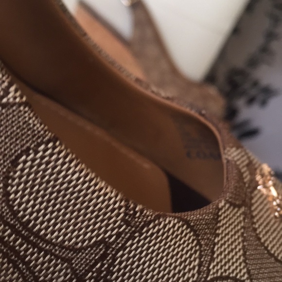 Coach logo platform sandals, new - Picture 5 of 7